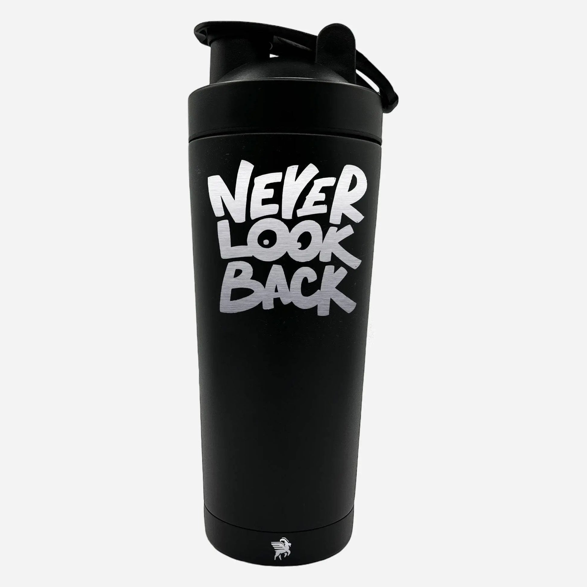 Edelstahl Shaker Never Look Back Stainflow